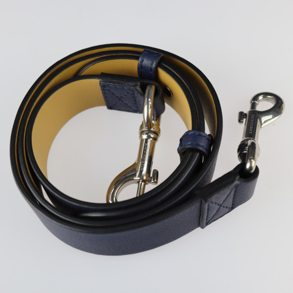 Burberry Medium Belt Bag Handbag Leather Navy Ivory - Picture 6 of 8